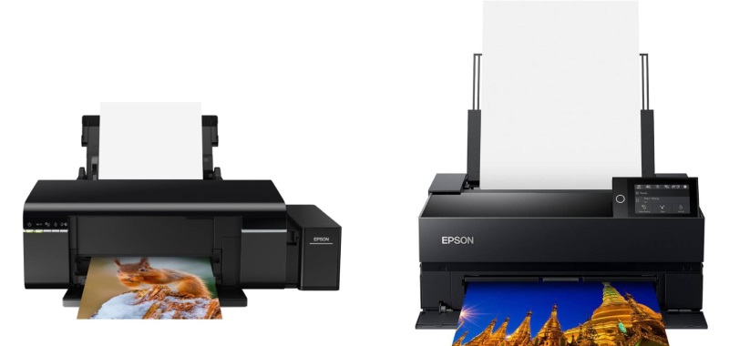 EPSON L805 a SureColor P700 EPSON L805 a SureColor P700