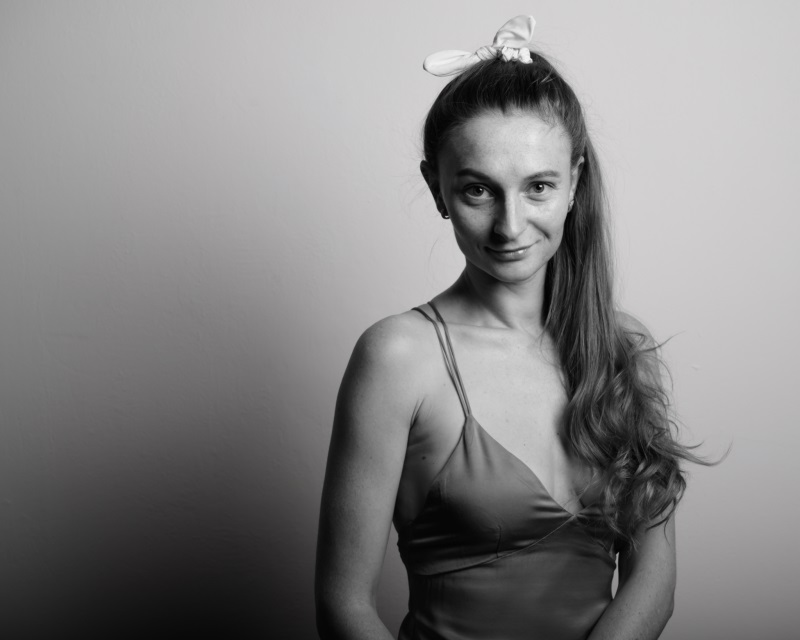 Ukázka svícení se softboxem Ukázka svícení se softboxem
