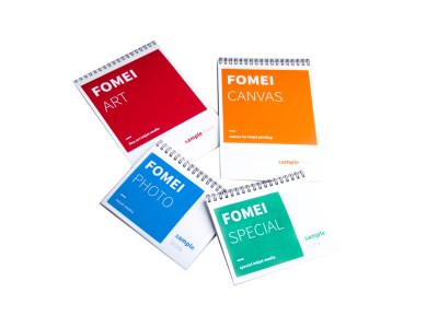Sample books and trial packs