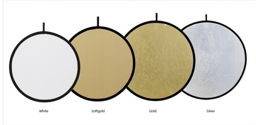 Odrazná deska 80cm EXL SILVER/GOLD | Stav: C | Použité