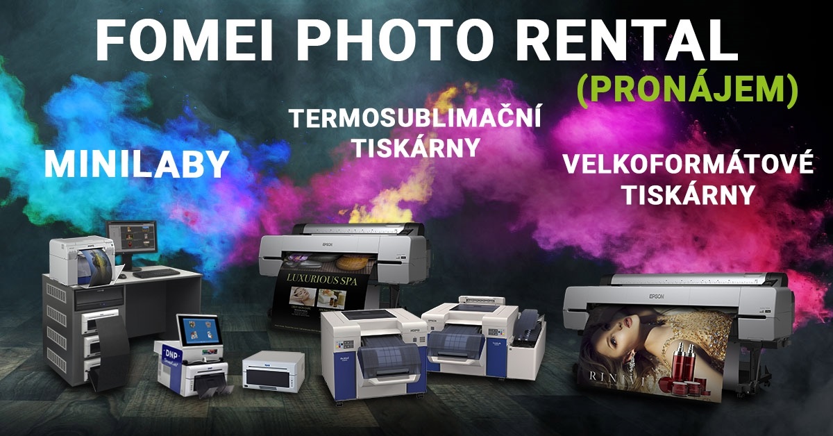 Prenájom: fototlačiarne, minilaby, fotokiosky a termosublimačné tlačiarne
