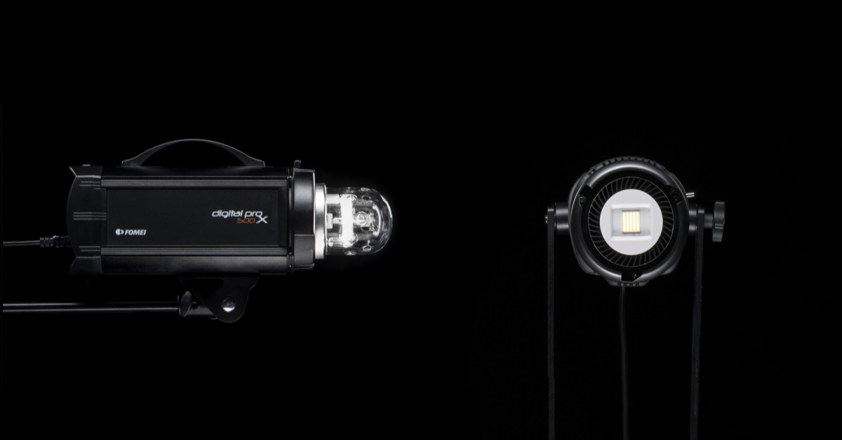 Flash or LED light?