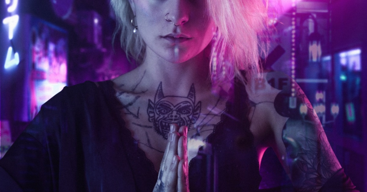 Michal Burdikov - Kreativní portrét s RGB světly